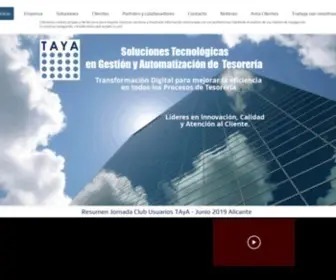 Taya.com(Gestión y automatización de la tesorería) Screenshot