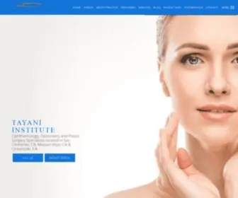 Tayanieye.com(Tayani Institute) Screenshot