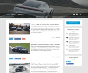 Taycanforum.com(Porsche Taycan EV Electric Vehicle Blog News Forum Info Community) Screenshot