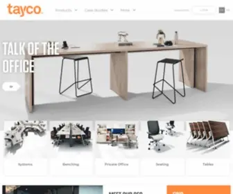 Tayco.com(Believe In Better) Screenshot