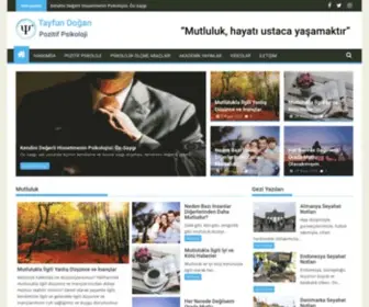 Tayfundogan.net(Pozitif Psikoloji) Screenshot