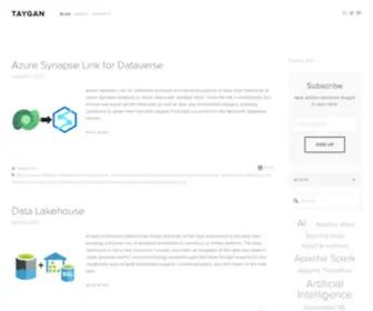 Taygan.co(Personal blog) Screenshot
