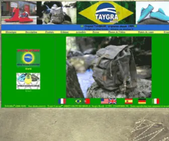 Taygra.fr(Bienvenue sur le site de TAYGRA BRASIL) Screenshot