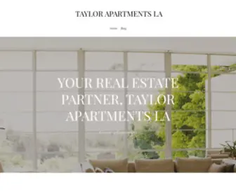 Taylorapartmentsla.com(Taylor Apartments LA) Screenshot