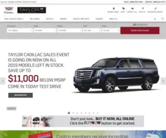 Taylorcadillac.com Screenshot