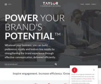 Taylorcommunications.com(Taylor Communications) Screenshot