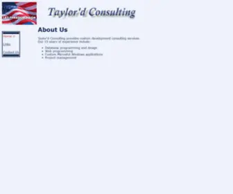 Taylordconsulting.com(Taylor'd Consulting) Screenshot