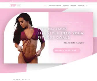 Taylordefazio.com(Taylor Renee Fitness) Screenshot
