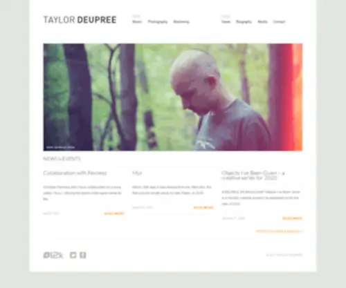 Taylordeupree.com(TAYLOR DEUPREE) Screenshot