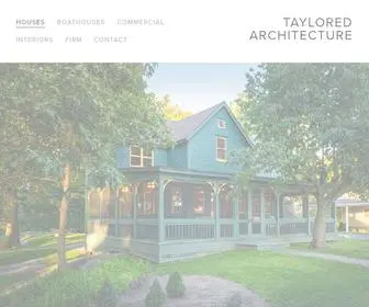 Tayloredarch.com(Taylored Architecture) Screenshot