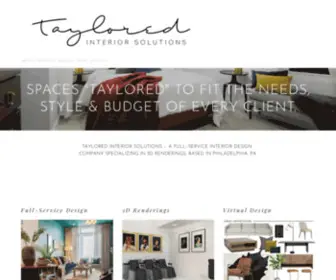 Tayloredinteriorsolutions.com(Interior Designer) Screenshot