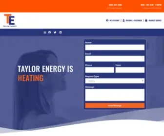 Taylorenergyct.com(Taylor Energy CT) Screenshot