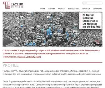 Taylorengineers.com(Taylor Engineering) Screenshot