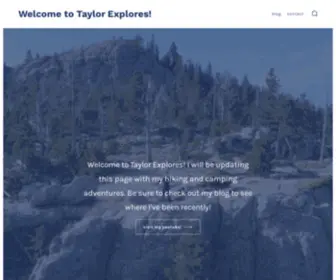 Taylorexplores.com(Taylor Explores) Screenshot