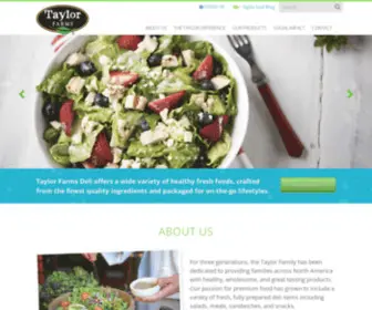 Taylorfarmsdeli.com(Taylor Farms Deli) Screenshot