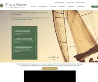 Taylorfrigon.com(Investment Management) Screenshot