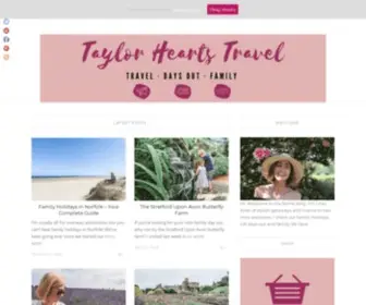 Taylorheartstravel.com(Family Travel Blog) Screenshot