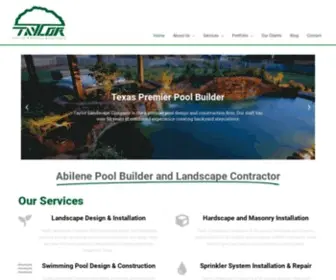 Taylorlandscapeco.com(Taylor Landscape Company) Screenshot