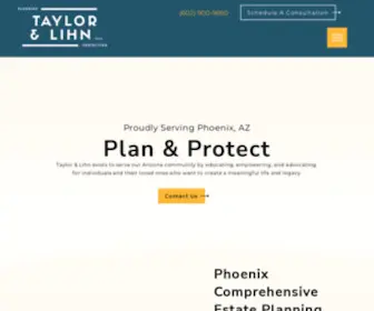 Taylorlihn.com(Estate Planning Attorney in Phoenix) Screenshot