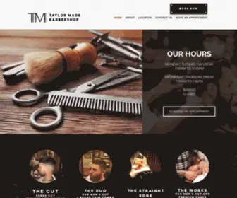 Taylormadebarbers.com(Best old fashioned straight razor shave by master barber A Rod) Screenshot