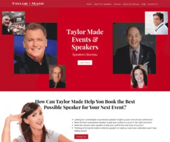 Taylormadeevents.com(Taylor Made Events & Speakers Taylor Made Events & Speakers) Screenshot