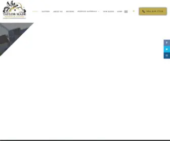 Taylormaderoofing.com(Taylor Made Roofing) Screenshot