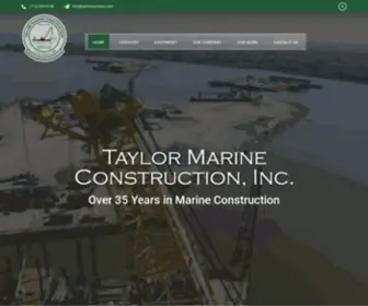 Taylormarineconstruction.com(Taylormarineconstruction) Screenshot