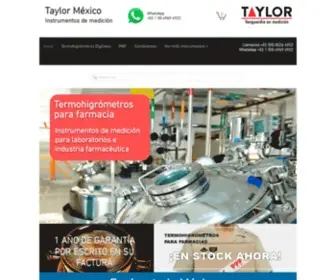 Taylormexico.com(Taylor México) Screenshot