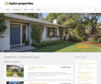 Taylorproperties.com(Taylor Properties) Screenshot