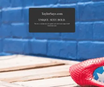 Taylorsays.com(TaylorSays Shoes by Taylor Reeve) Screenshot