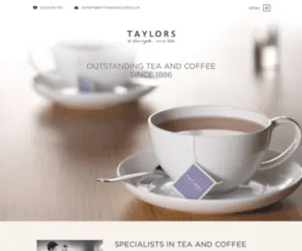 Taylorscoffee.co.uk(Taylors of Harrogate) Screenshot