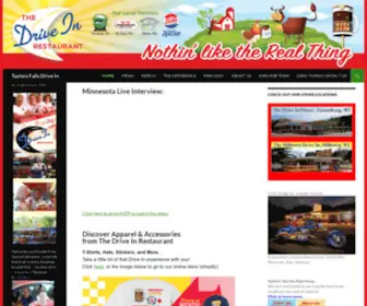 Taylorsfalls.com(Taylors Falls Drive In) Screenshot