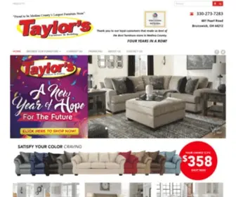 Taylorsfurniture.net Screenshot