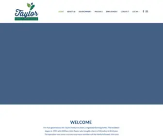 Taylorsproduce.com.au(Granite Belt Vegetable Farmers) Screenshot