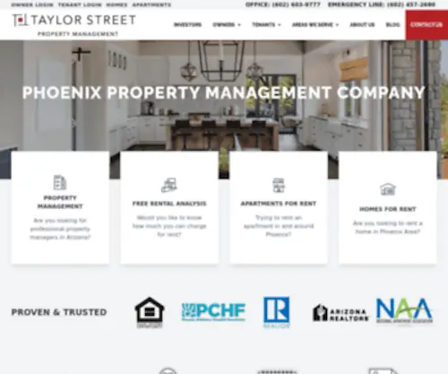 TaylorstmGMT.com(#1 Rental Management Company) Screenshot