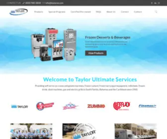 Taylorus.com(Taylor Ultimate Services) Screenshot