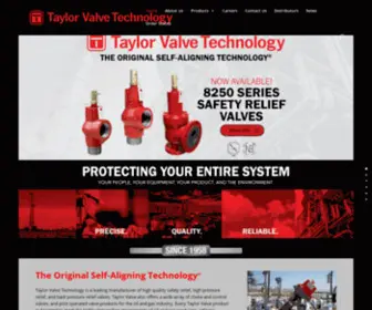 Taylorvalve.com(Taylor Valve Technology) Screenshot