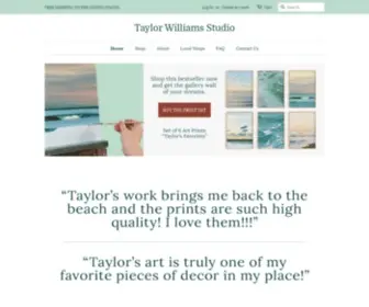 Taylorwilliamsstudio.com(Taylor Williams Studio) Screenshot