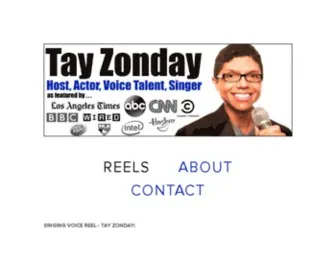 Tayzonday.com(Tay Zonday) Screenshot