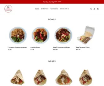 Tazafalafelva.com(Fresh and Authentic Mediterranean Cuisine) Screenshot