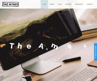 Tazahsan.com(Taz Ahsan) Screenshot