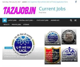 Tazajob.in(Current Jobs) Screenshot