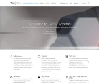 Tazasystems.com(Asset Management Software) Screenshot