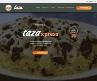 Tazaxpress.ca(Taza Xpress) Screenshot