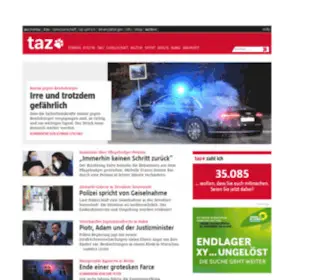 Taz.de Screenshot