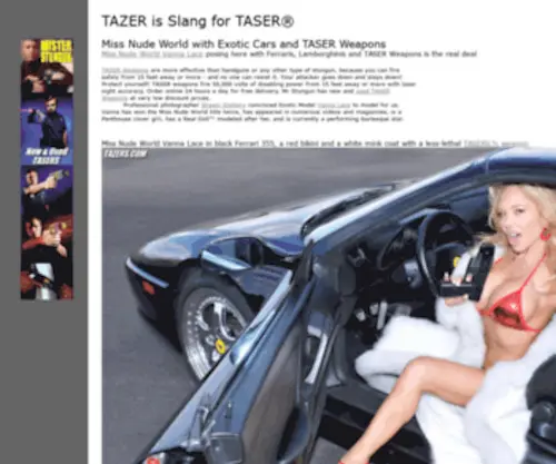 Tazers.com(Tazers) Screenshot