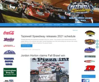 Tazewellspeedway.net(Tazewell, Tennessee) Screenshot