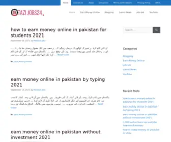 Tazijobs24.com(Jobs in Pakistan) Screenshot