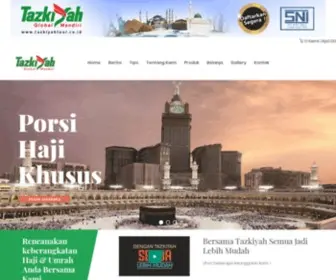 Tazkiyahtour.co.id(Travel Haji dan Umrah Berkualitas dan Bergaransi) Screenshot