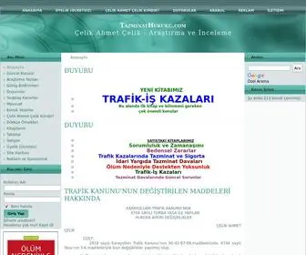 Tazminathukuku.com(Tazminat Hukuku : Çelik Ahmet ÇELİK) Screenshot